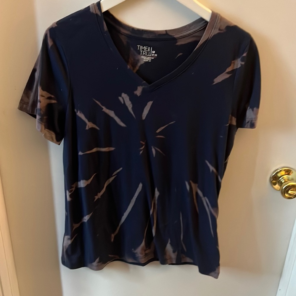 Bleach tie dye shirt